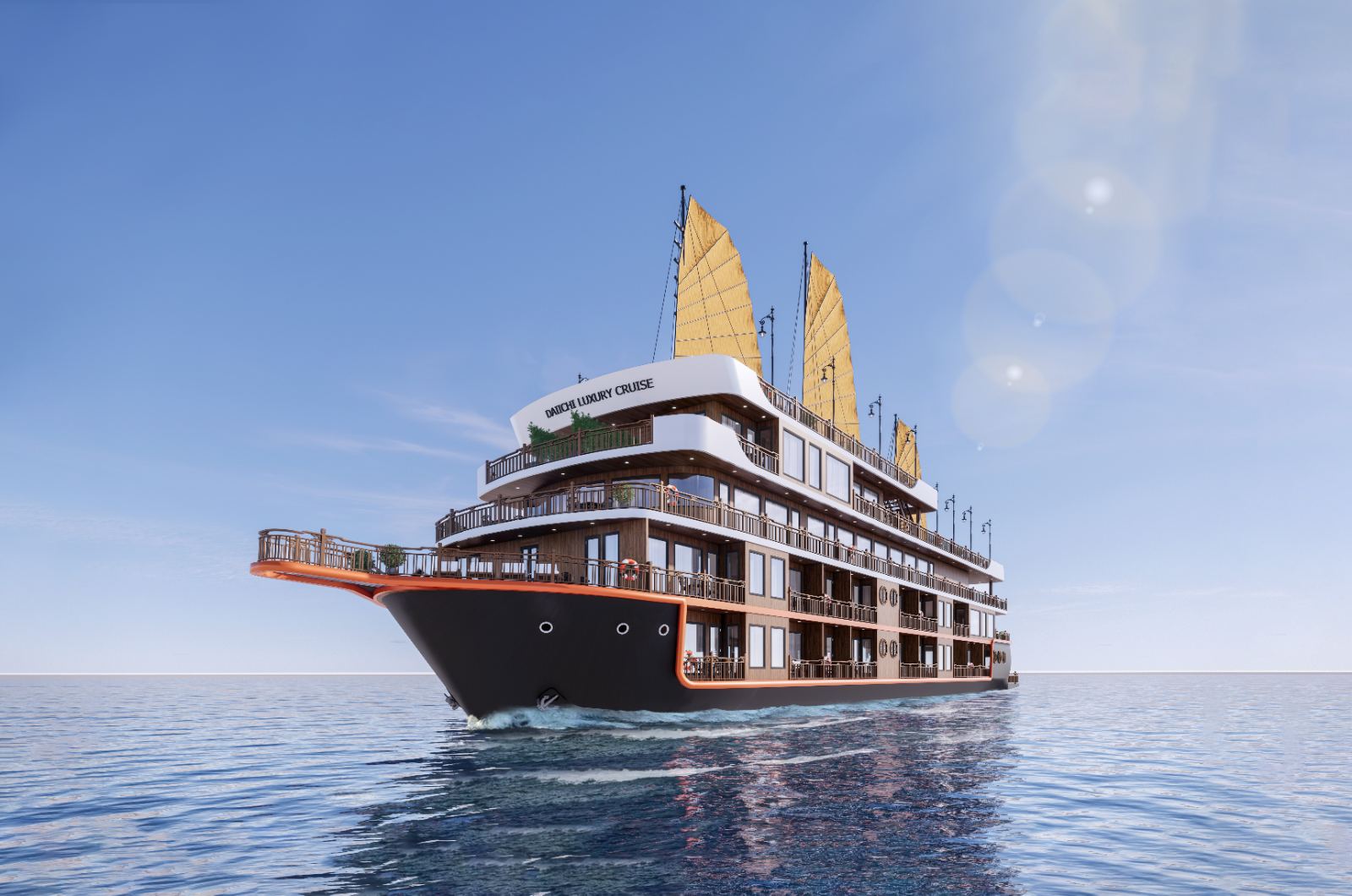 Du thuyền Daiichi Luxury Cruise 5 sao trên vịnh Lan Hạ